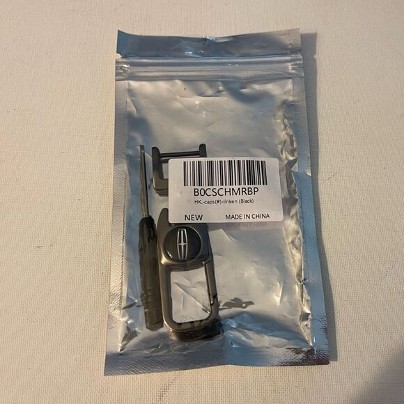 Lincoln Logo Key Fob Keychain in Metal NWT - Picture 5 of 5